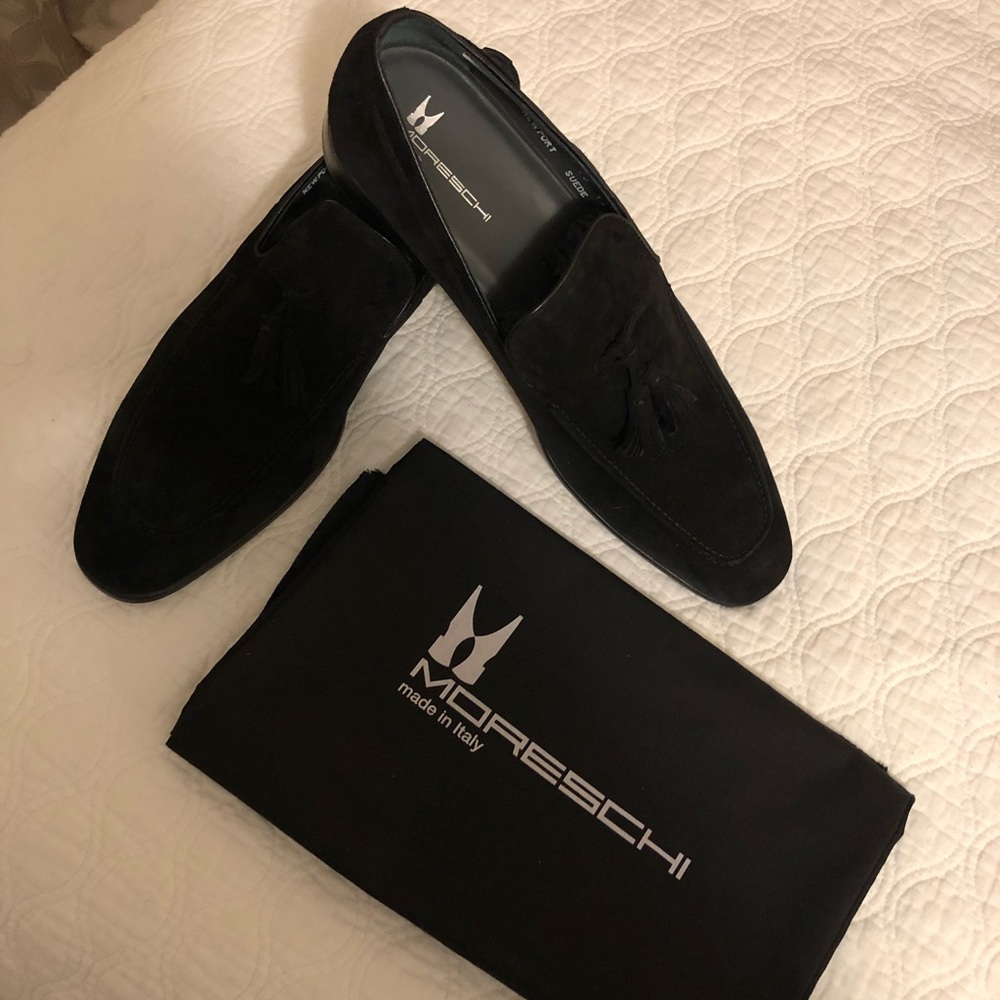 Back Moreschi loafers